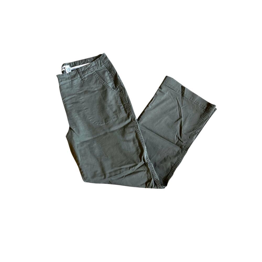 🇺🇸 🌻 4/$25 Chico's Platinum Bootcut Olive Green Chino, size 3 (US 16/18)